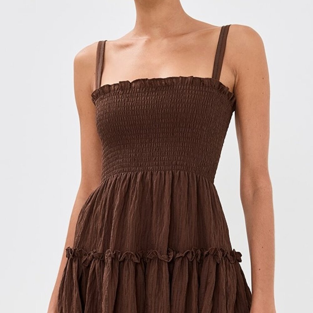 Hill House Home Seraphina Mini Organza Seersucker Dress - Picture 6 of 6